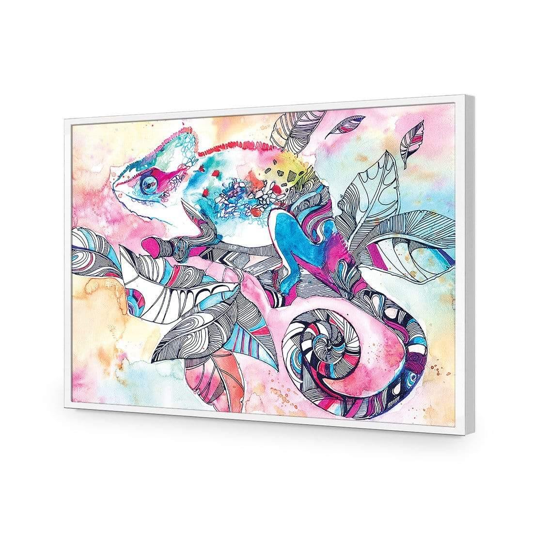 Watercolour Chameleon - Wall Art Designs - 3221_AR_H WAD_CP - MPY - 260 - M - S - S_45x30_NONE