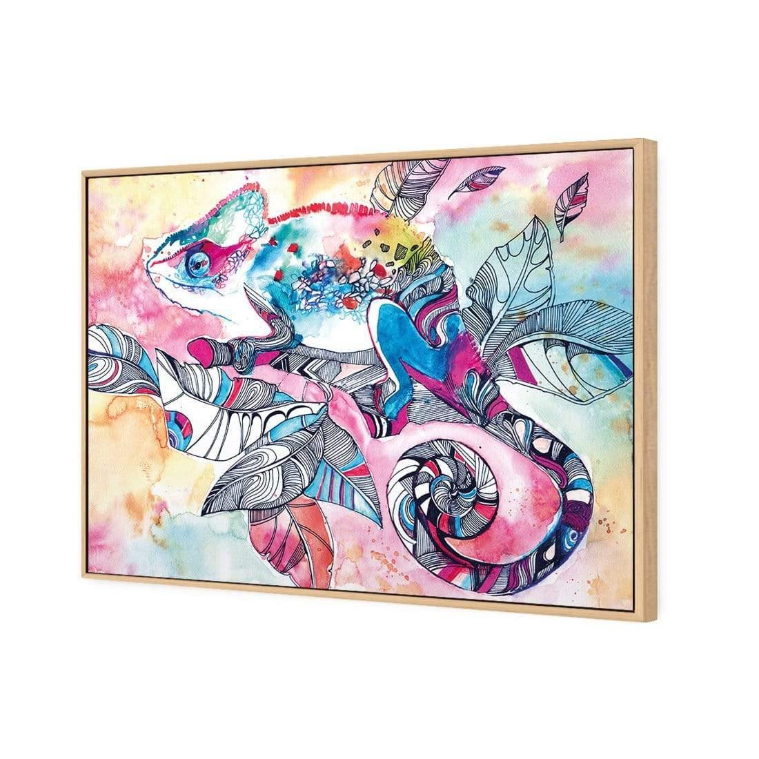 Watercolour Chameleon - Wall Art Designs - 3221_AR_H WAD_CP - MPY - 260 - M - S - S_45x30_NONE