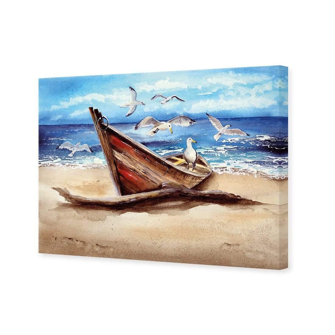 Watercolour Gulls Flocking - Wall Art Designs - 3932_AR_H WAD_CP - MPY - 260 - M - S - S_45x30_NONE