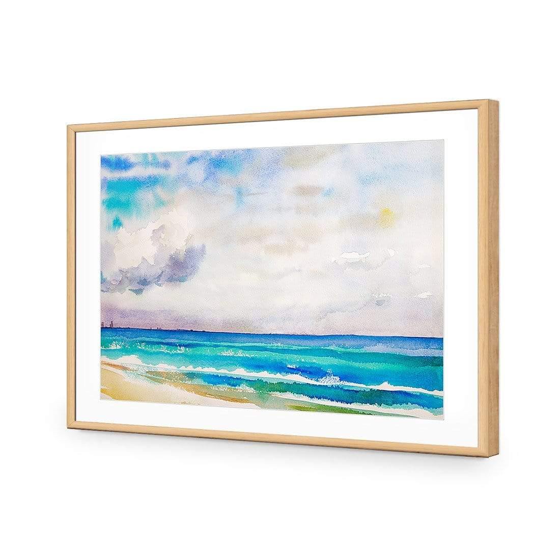 Watercolour Ocean - Wall Art Designs - 3949_AR_H WAD_AP - 030 - MAT_45x30_S - 2538 - OAK