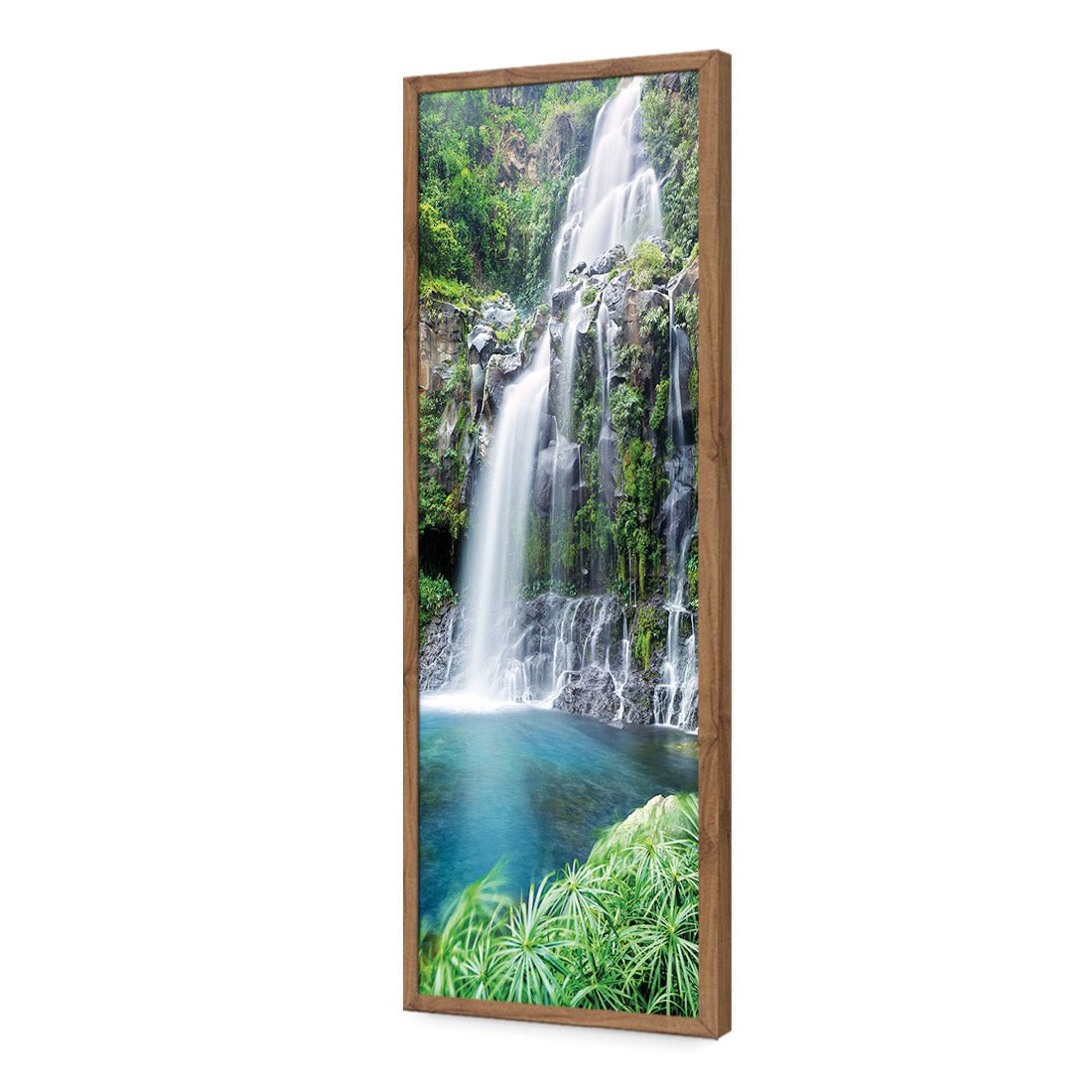 Waterfall Heaven (long) - Wall Art Designs - 2229_AL_V WAD_AP - 030 - EDG_90x30_S - 2538 - NAT