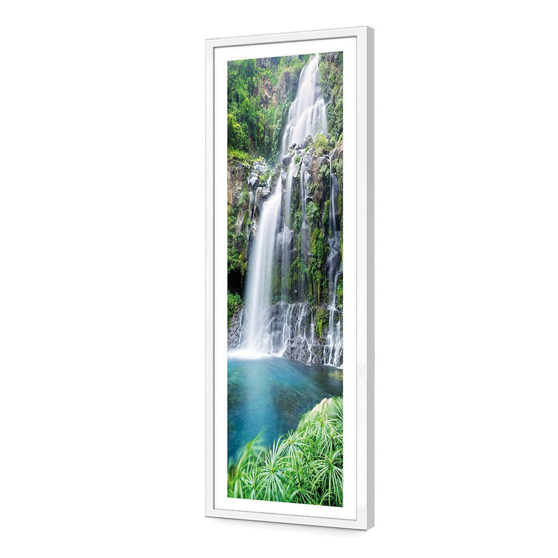 Waterfall Heaven (long) - Wall Art Designs - 2229_AL_V WAD_AP - 030 - MAT_90x30_S - 2538 - WHT