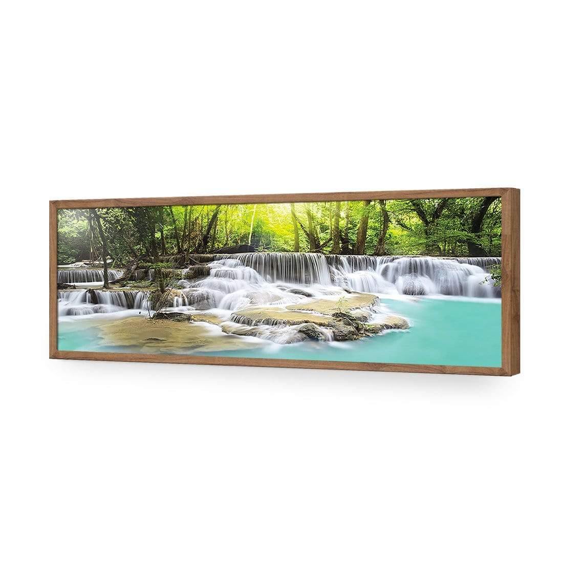 Waterfall Sunset (Long) - Wall Art Designs - 655_AL_H WAD_AP - 030 - EDG_90x30_S - 2538 - NAT