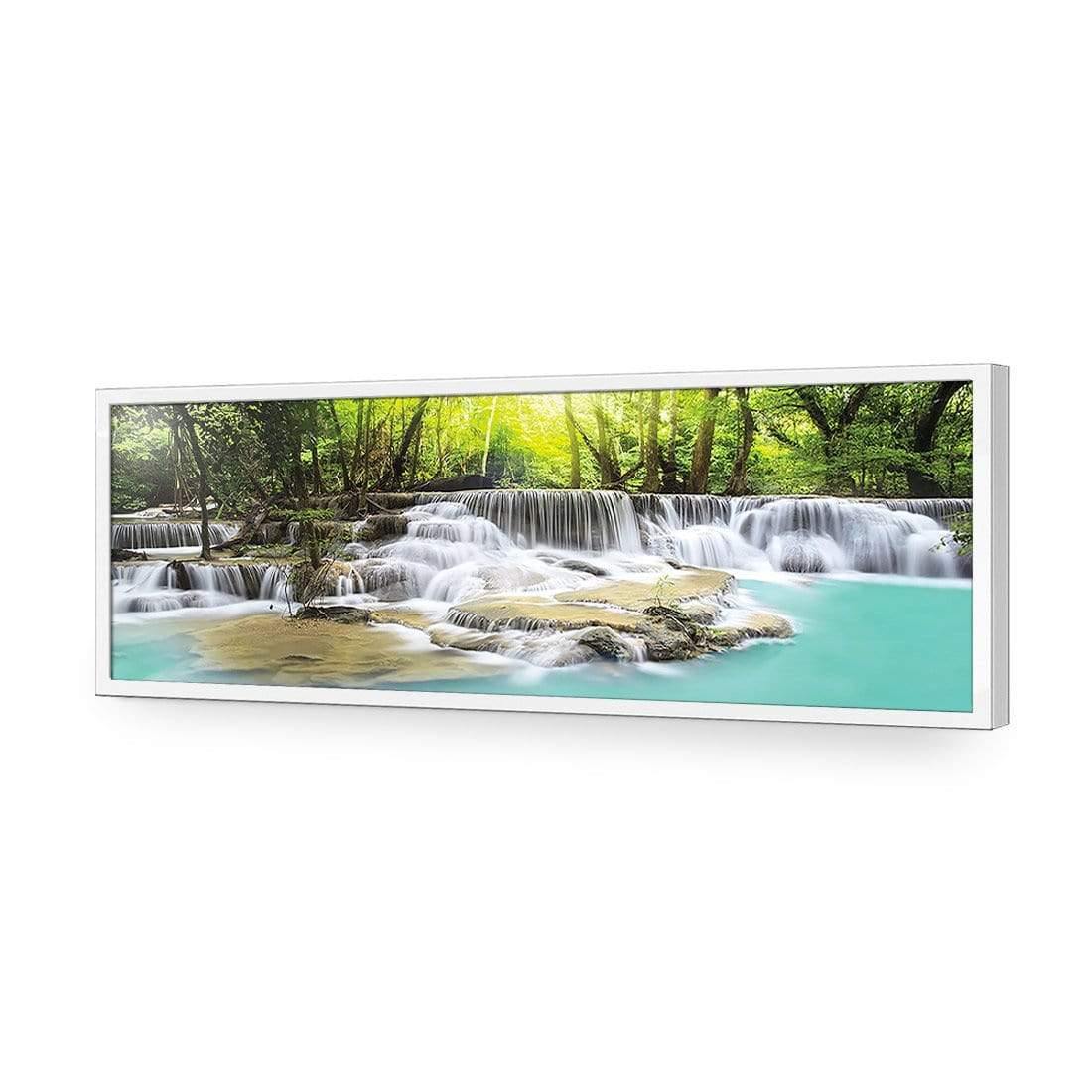 Waterfall Sunset (Long) - Wall Art Designs - 655_AL_H WAD_AP - 030 - EDG_90x30_S - 2538 - WHT