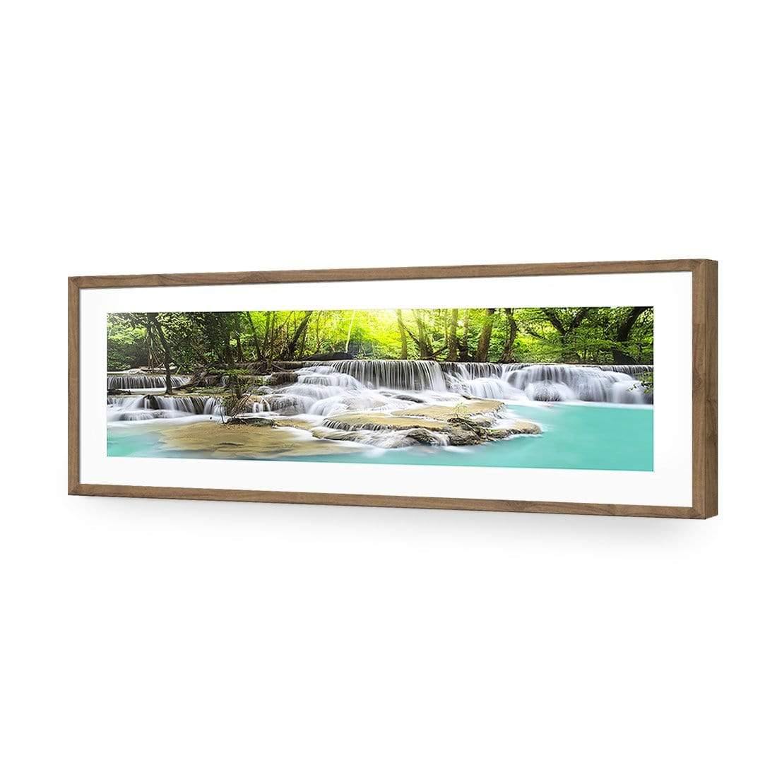 Waterfall Sunset (Long) - Wall Art Designs - 655_AL_H WAD_AP - 030 - MAT_90x30_S - 2538 - NAT