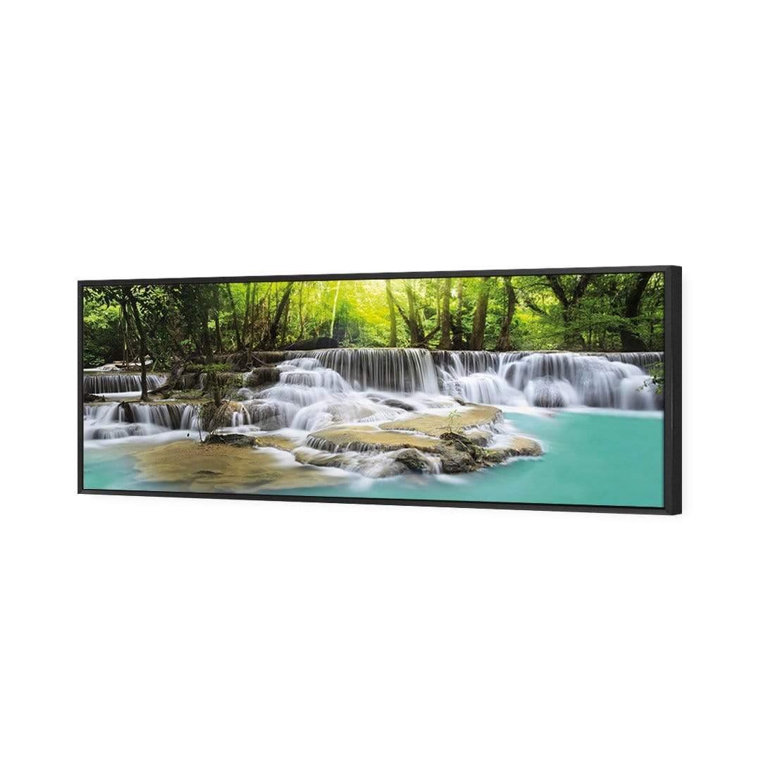 Waterfall Sunset (Long) - Wall Art Designs - 655_AL_H WAD_CP - MPY - 260 - M - S - S_60x20_S - 1550 - BLK