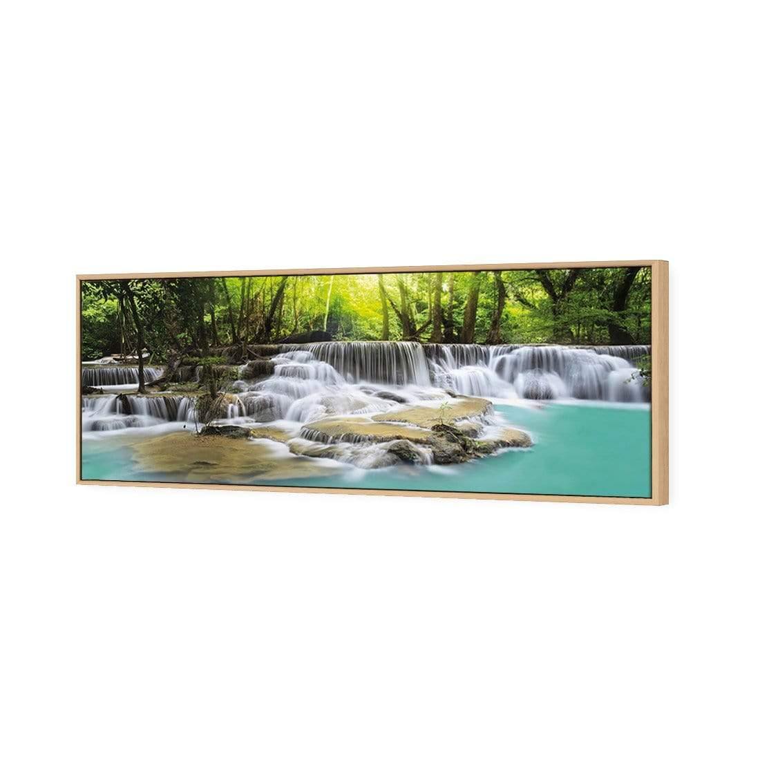 Waterfall Sunset (Long) - Wall Art Designs - 655_AL_H WAD_CP - MPY - 260 - M - S - S_60x20_S - 1550 - OAK