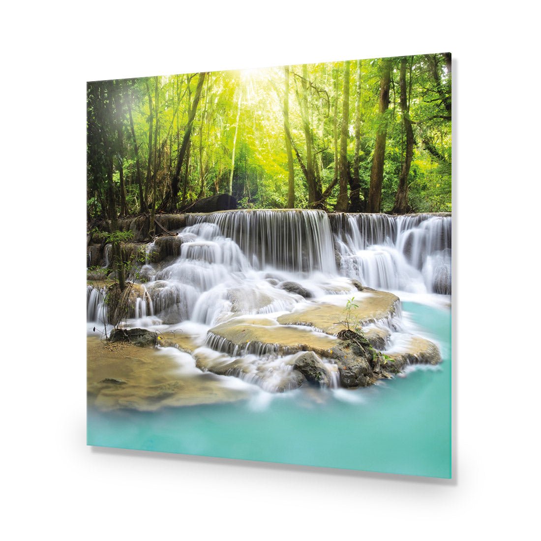 Waterfall Sunset (square) - Wall Art Designs - 655_AS_Q WAD_AP - 030 - EDG_37x37_NONE