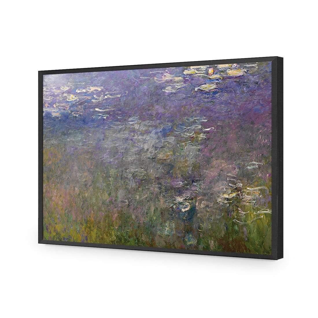 Waterlily Pond by Monet - Wall Art Designs - 3818_AR_H WAD_AP - 030 - EDG_45x30_S - 2538 - BLK