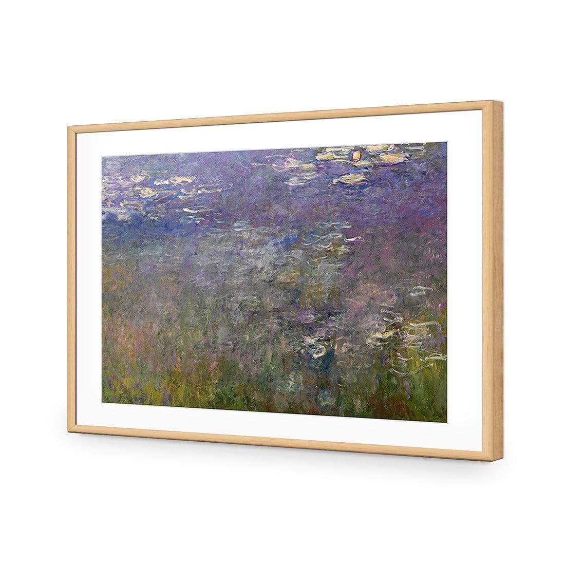 Waterlily Pond by Monet - Wall Art Designs - 3818_AR_H WAD_AP - 030 - MAT_45x30_S - 2538 - OAK