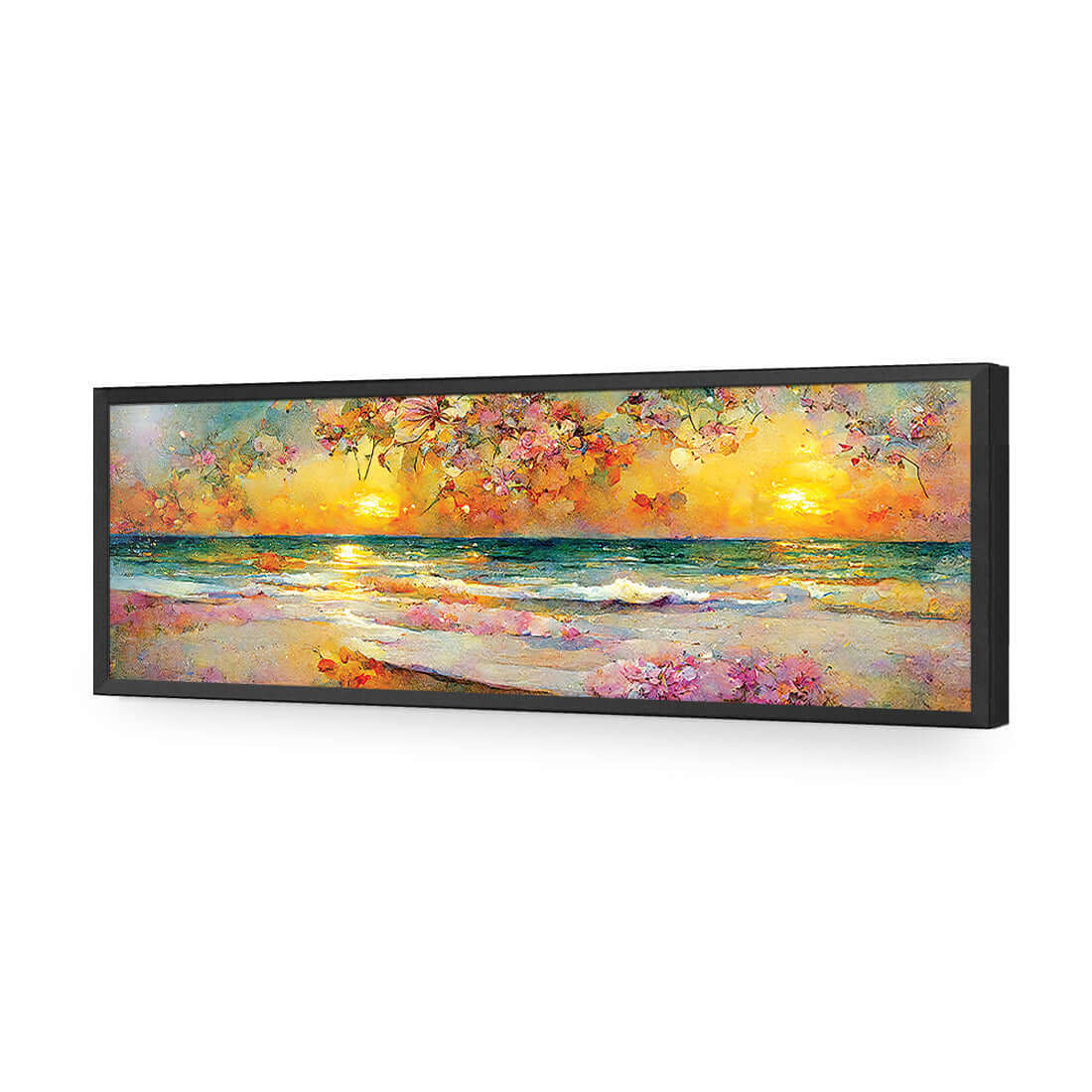 Wave of Petals - Wall Art Designs - WB_100182_AL_H WAD_AP - 030 - EDG_90x30_S - 2538 - BLK