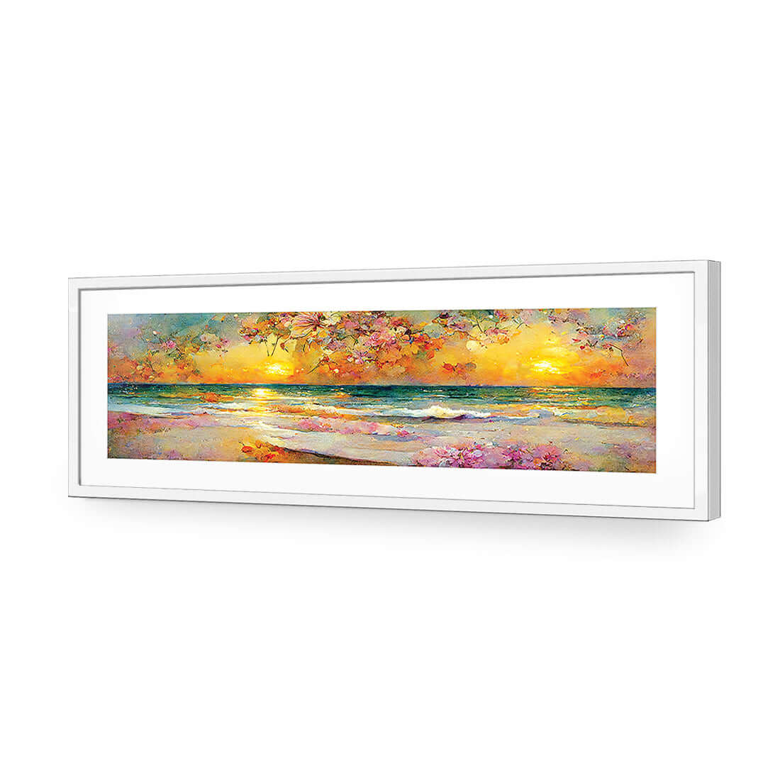 Wave of Petals - Wall Art Designs - WB_100182_AL_H WAD_AP - 030 - MAT_90x30_S - 2538 - WHT