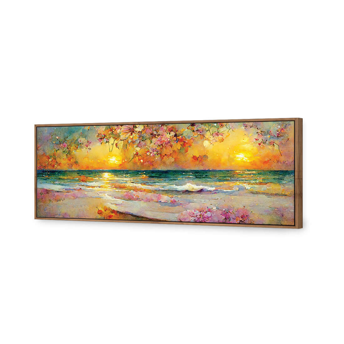 Wave of Petals - Wall Art Designs - WB_100182_AL_H WAD_CP - MPY - 260 - M - S - S_60x20_S - 1550 - NAT