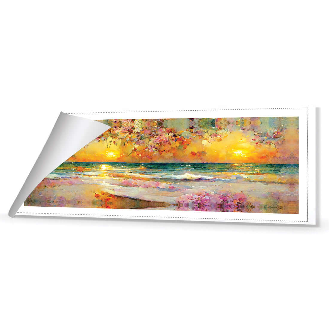 Wave of Petals - Wall Art Designs - WB_100182_AL_H WAD_CP - MPY - 260 - M - R_60x20_NONE