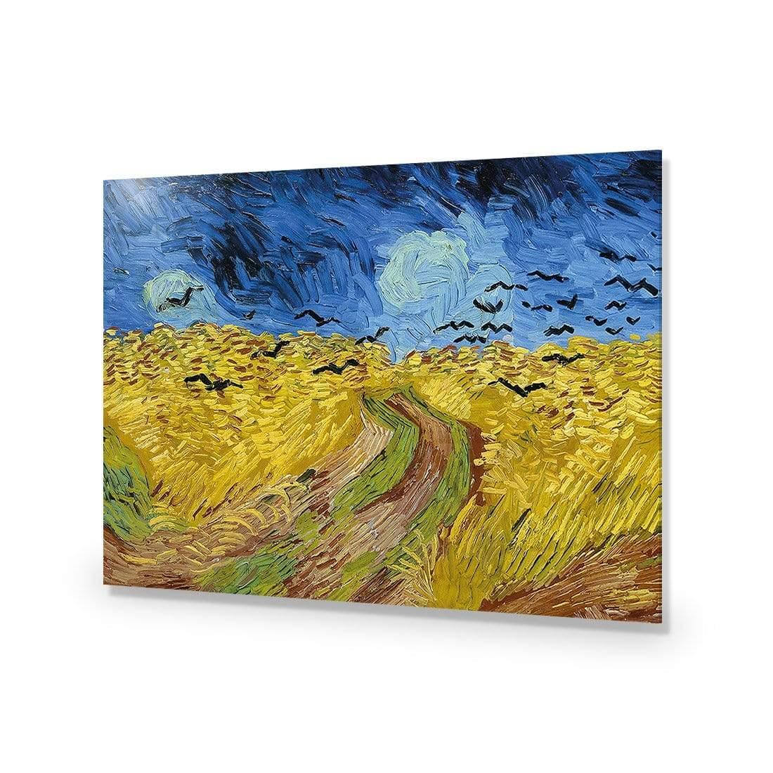 Wheat Fields with Crows by Vincent van Gogh - Wall Art Designs - 3826_AR_H WAD_AP - 030 - EDG_45x30_NONE