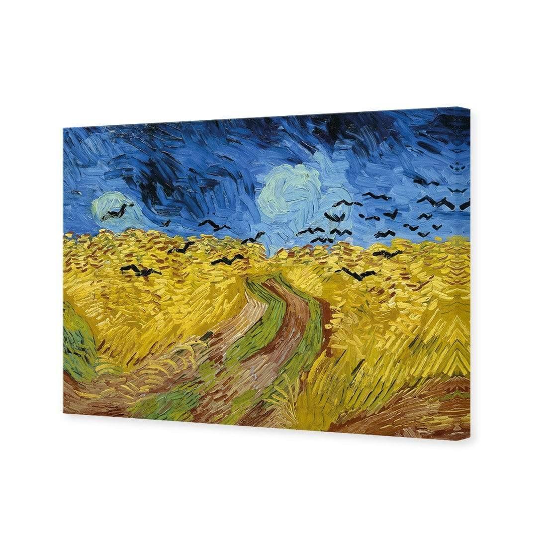 Wheat Fields with Crows by Vincent van Gogh - Wall Art Designs - 3826_AR_H WAD_CP - MPY - 260 - M - S - S_45x30_NONE