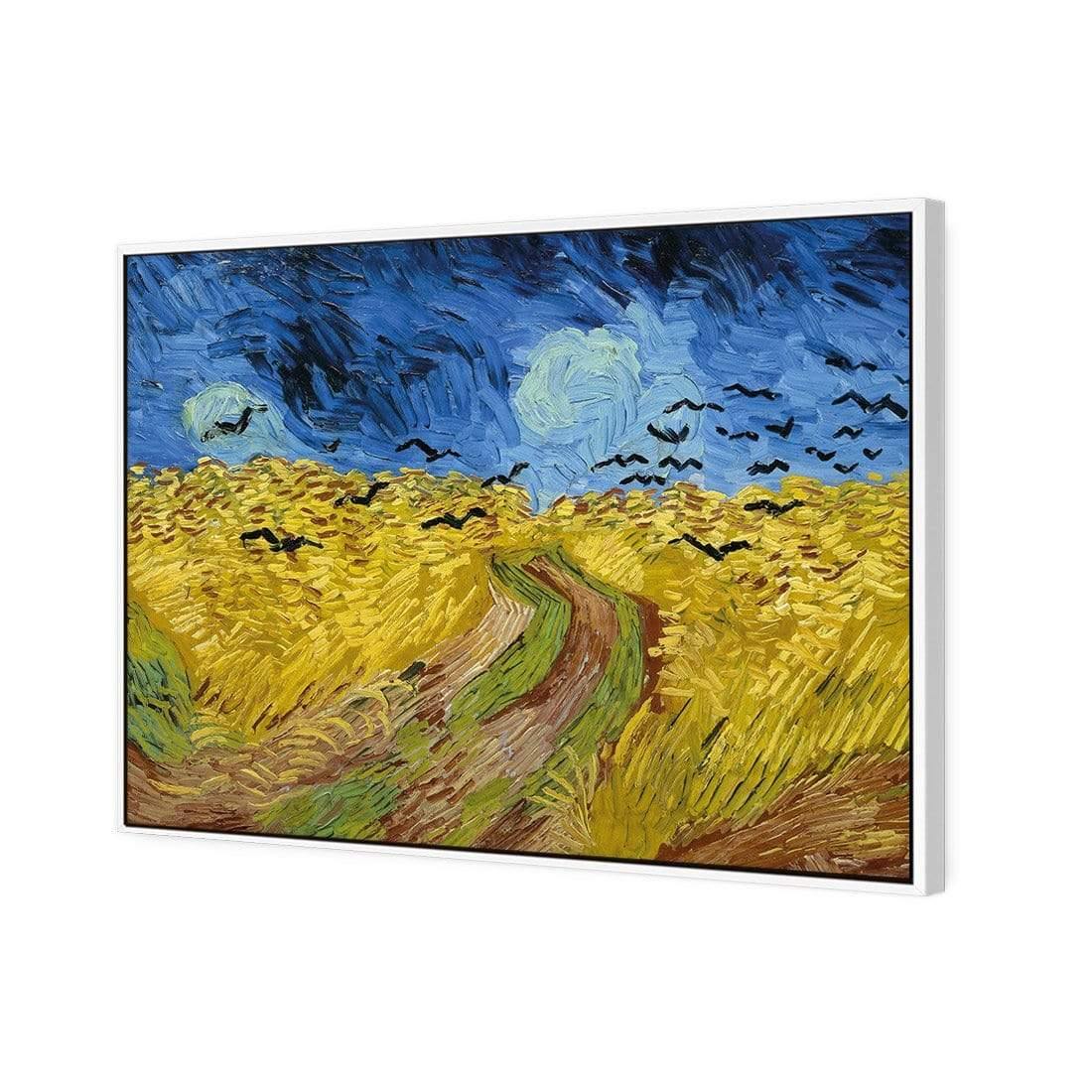 Wheat Fields with Crows by Vincent van Gogh - Wall Art Designs - 3826_AR_H WAD_CP - MPY - 260 - M - S - S_45x30_S - 1550 - WHT