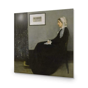 Whistler's Mother by James Abbott - Wall Art Designs - 3821_AS_Q WAD_AP - 030 - EDG_37x37_NONE