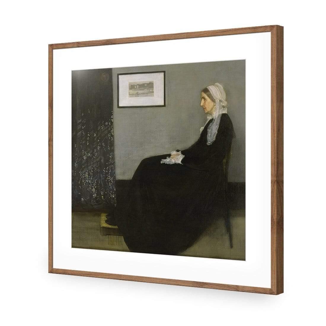 Whistler's Mother by James Abbott - Wall Art Designs - 3821_AS_Q WAD_AP - 030 - MAT_37x37_S - 2538 - NAT