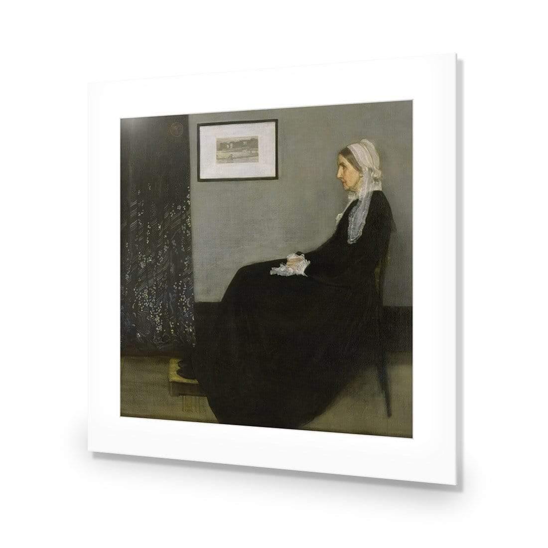 Whistler's Mother by James Abbott - Wall Art Designs - 3821_AS_Q WAD_AP - 030 - MAT_37x37_NONE