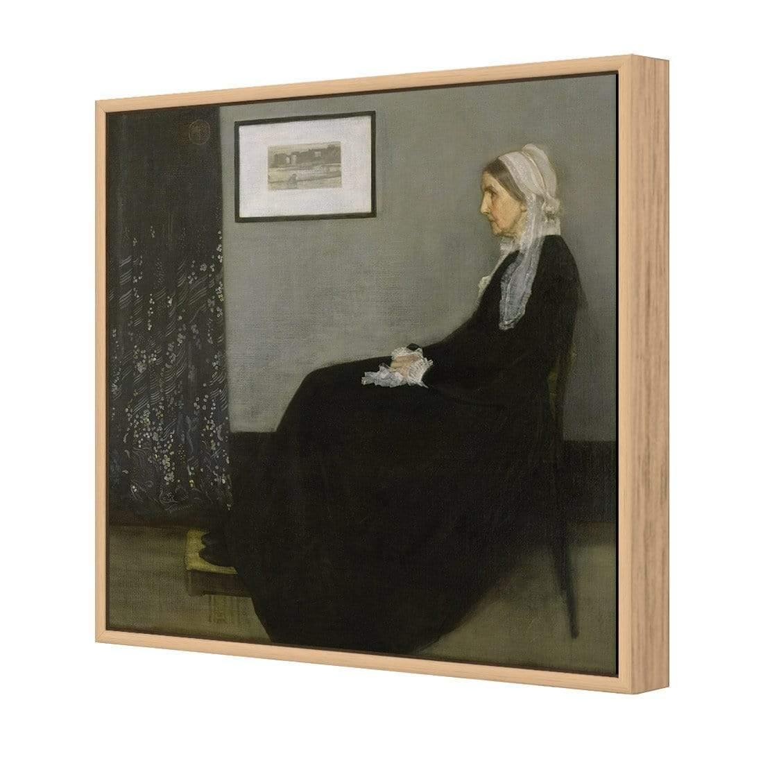 Whistler's Mother by James Abbott - Wall Art Designs - 3821_AS_Q WAD_CP - MPY - 260 - M - S - S_37x37_S - 1550 - OAK