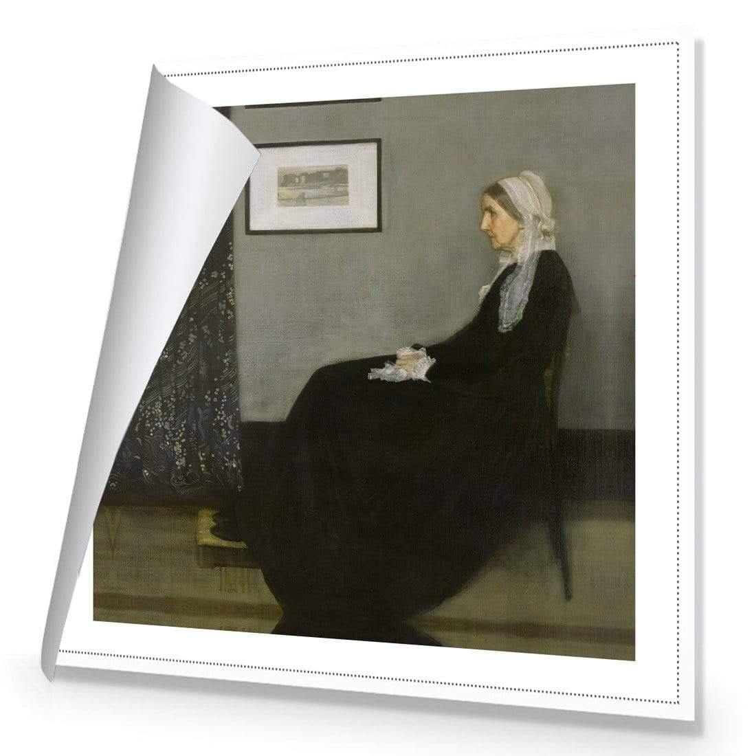 Whistler's Mother by James Abbott - Wall Art Designs - 3821_AS_Q WAD_CP - MPY - 260 - M - R_37x37_NONE