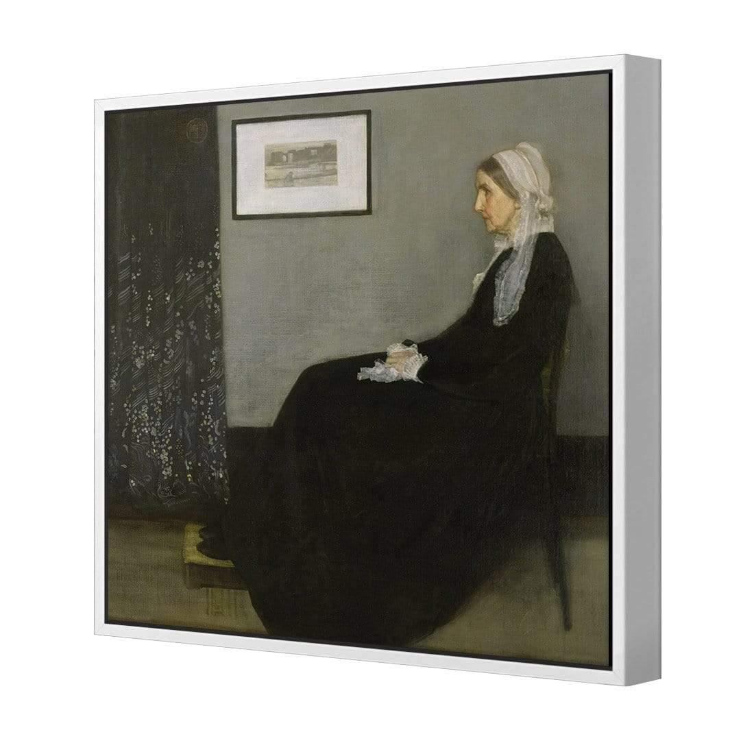 Whistler's Mother by James Abbott - Wall Art Designs - 3821_AS_Q WAD_CP - MPY - 260 - M - S - S_37x37_S - 1550 - WHT