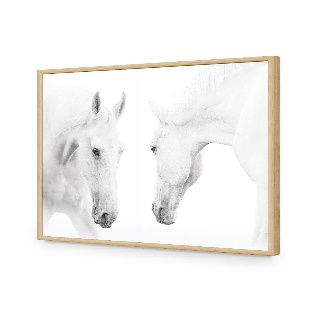 White Horses - Wall Art Designs - AU_1028_AR_H WAD_AP - 030 - EDG_45x30_S - 2538 - OAK