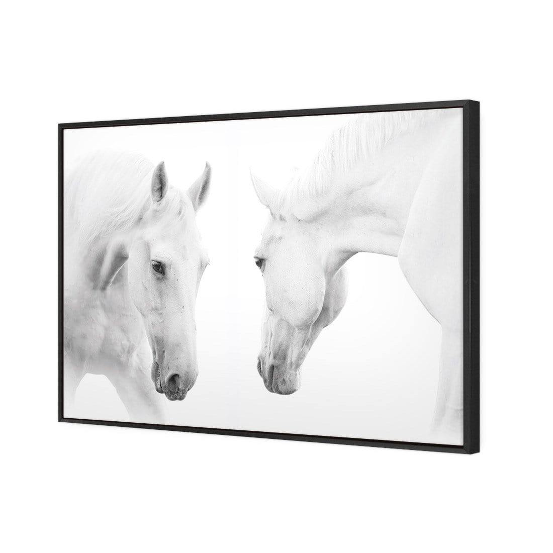 White Horses - Wall Art Designs - AU_1028_AR_H WAD_CP - MPY - 260 - M - S - S_45x30_S - 1550 - BLK