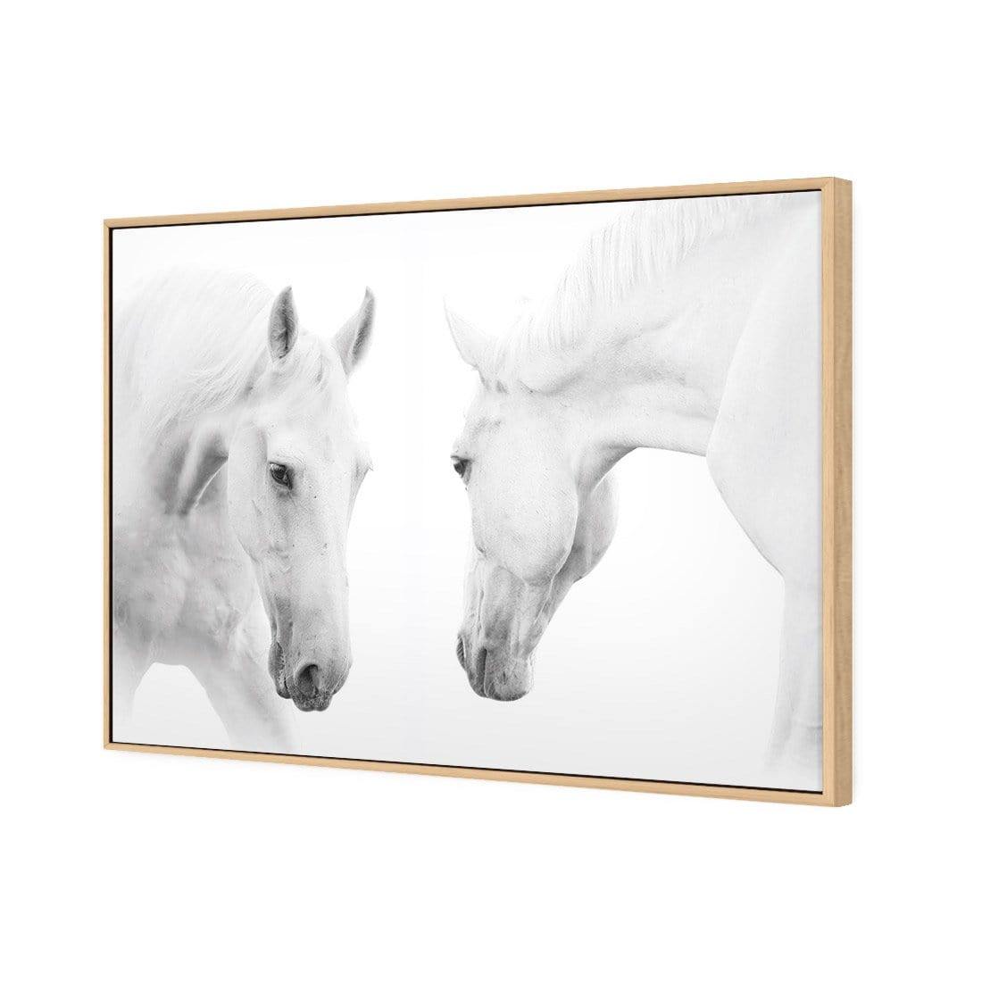 White Horses - Wall Art Designs - AU_1028_AR_H WAD_CP - MPY - 260 - M - S - S_45x30_S - 1550 - OAK