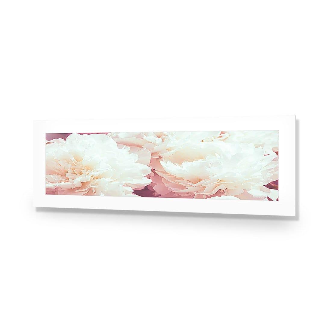 White Peony (Long) - Wall Art Designs - 3167_AL_H WAD_AP - 030 - MAT_90x30_NONE