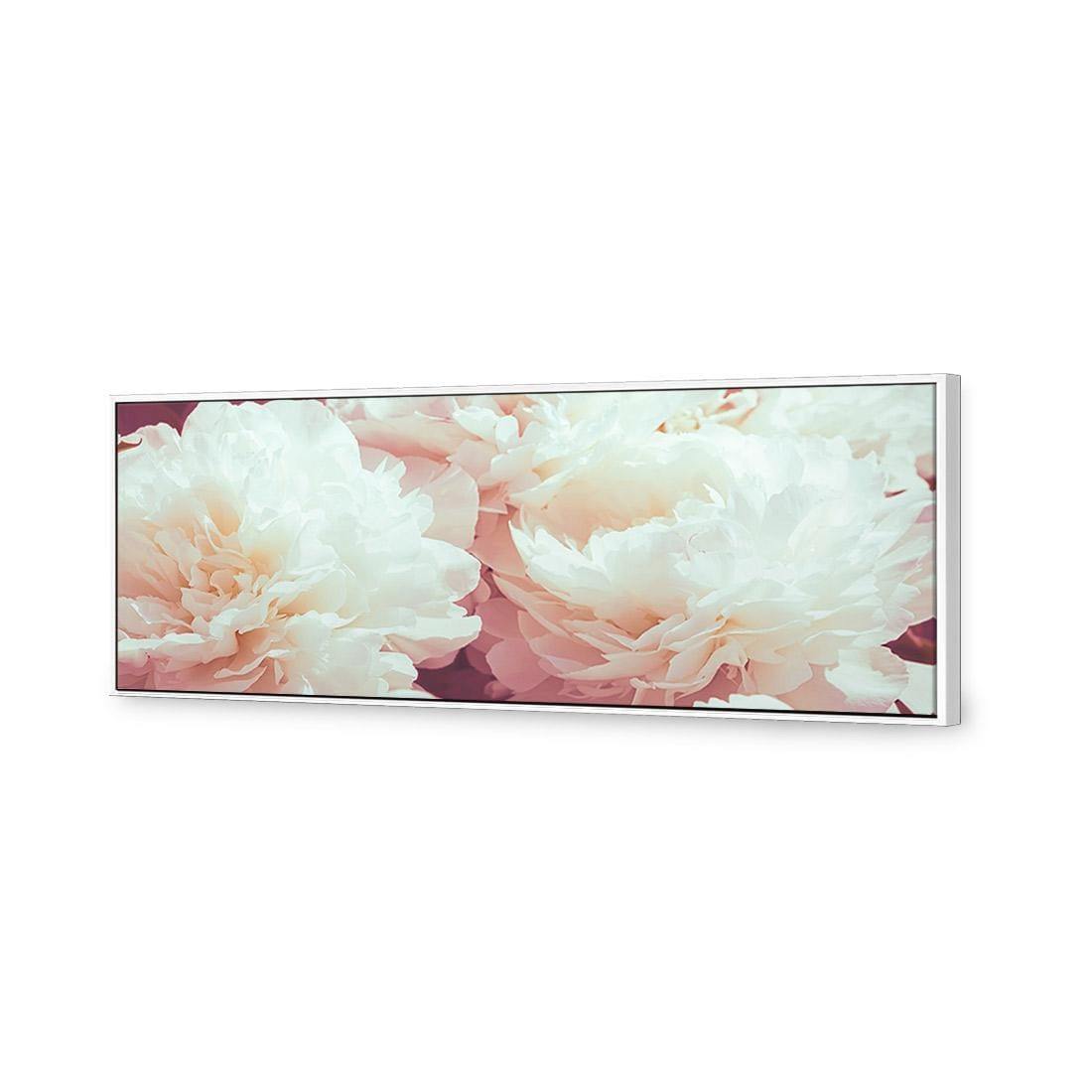 White Peony (Long) - Wall Art Designs - 3167_AL_H WAD_CP - MPY - 260 - M - S - S_60x20_S - 1550 - WHT