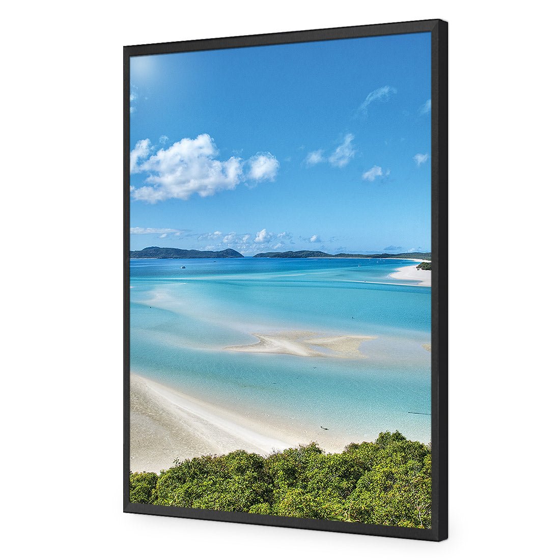 Whitsunday National Park (rectangle) - Wall Art Designs - 1038_AR_V WAD_AP - 030 - EDG_45x30_S - 2538 - BLK