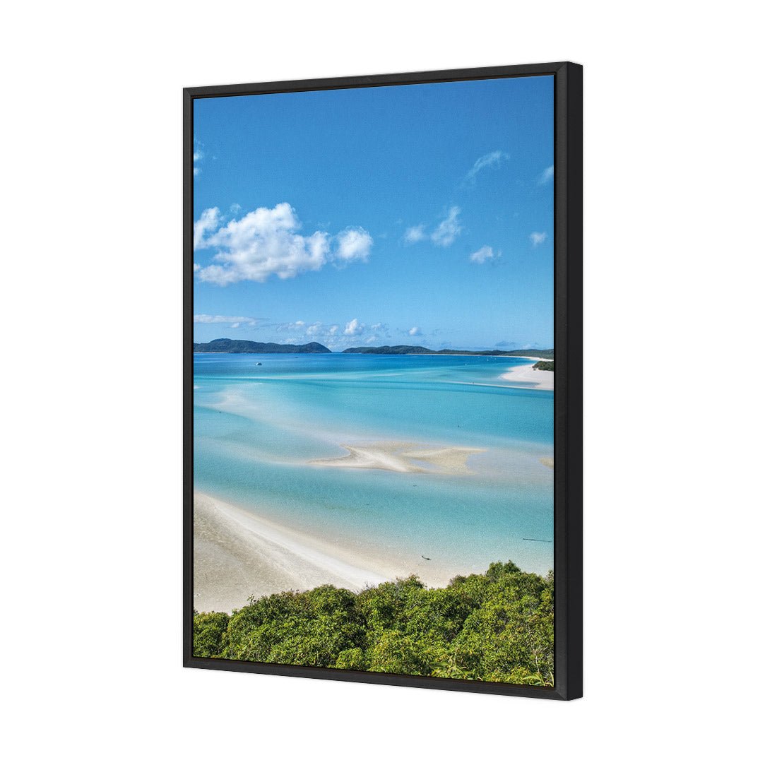 Whitsunday National Park (rectangle) - Wall Art Designs - 1038_AR_V WAD_CP - MPY - 260 - M - S - S_45x30_S - 1550 - BLK