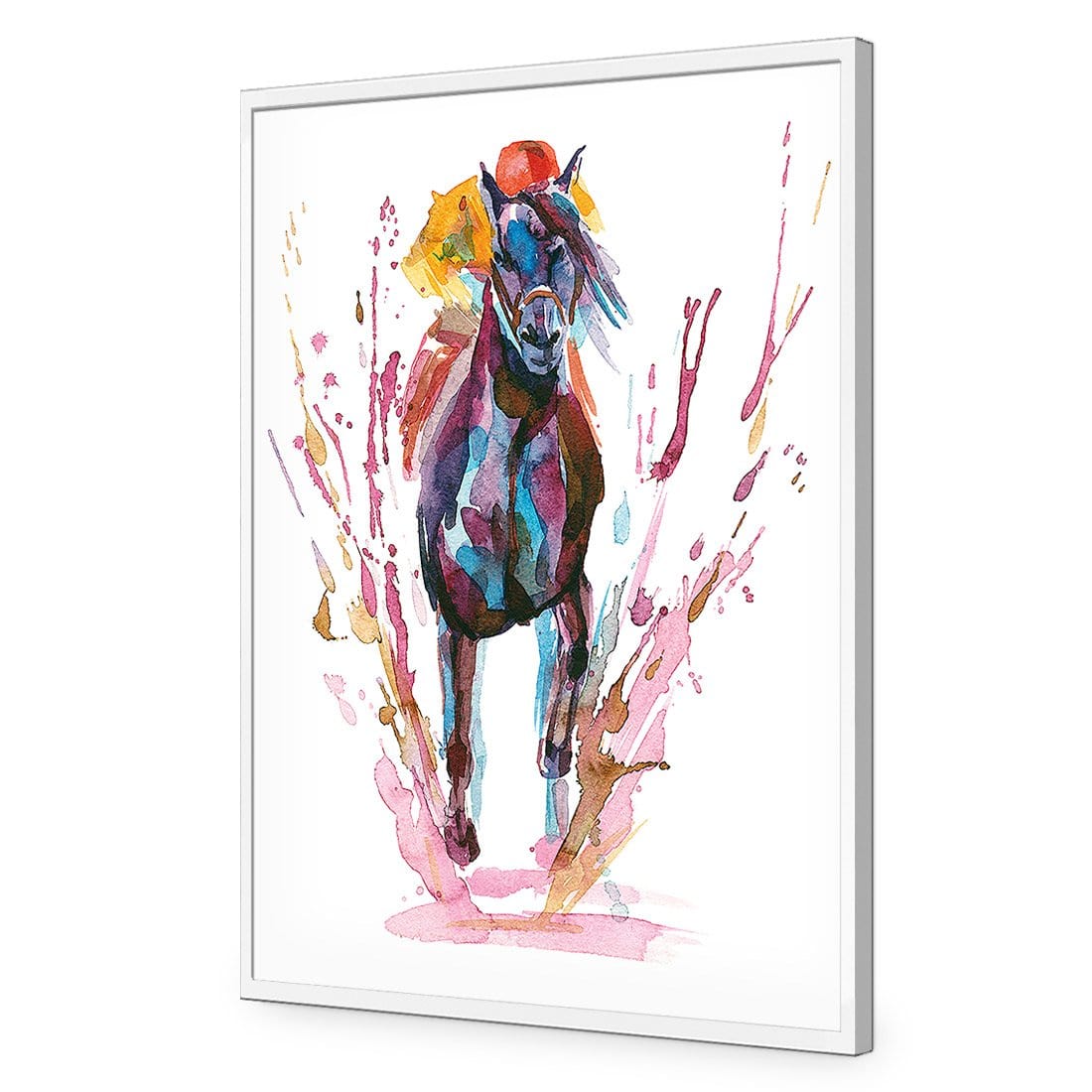 Winning Horse - Wall Art Designs - 2233_AR_V WAD_AP - 030 - EDG_45x30_S - 2538 - WHT