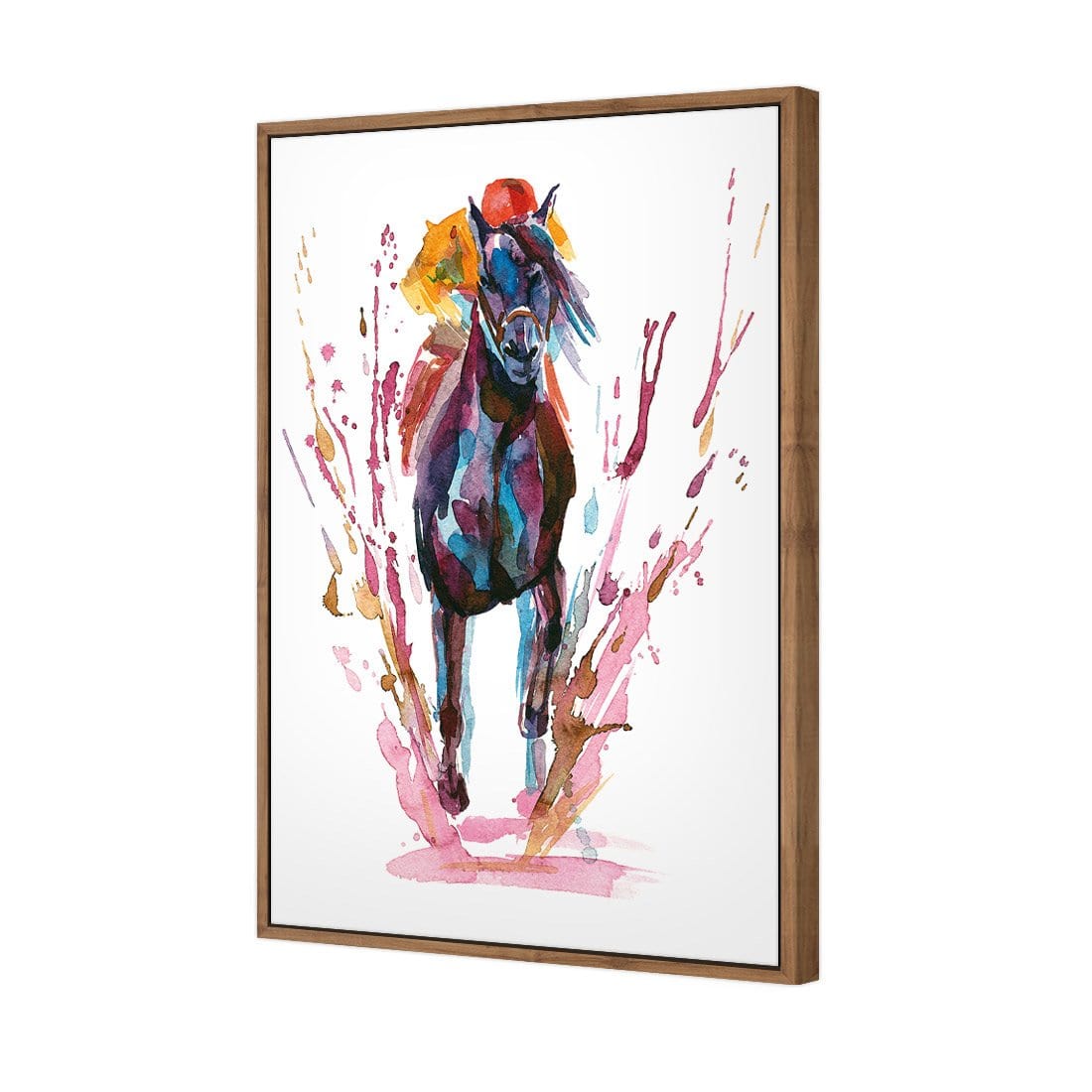 Winning Horse - Wall Art Designs - 2233_AR_V WAD_CP - MPY - 260 - M - S - S_45x30_S - 1550 - NAT