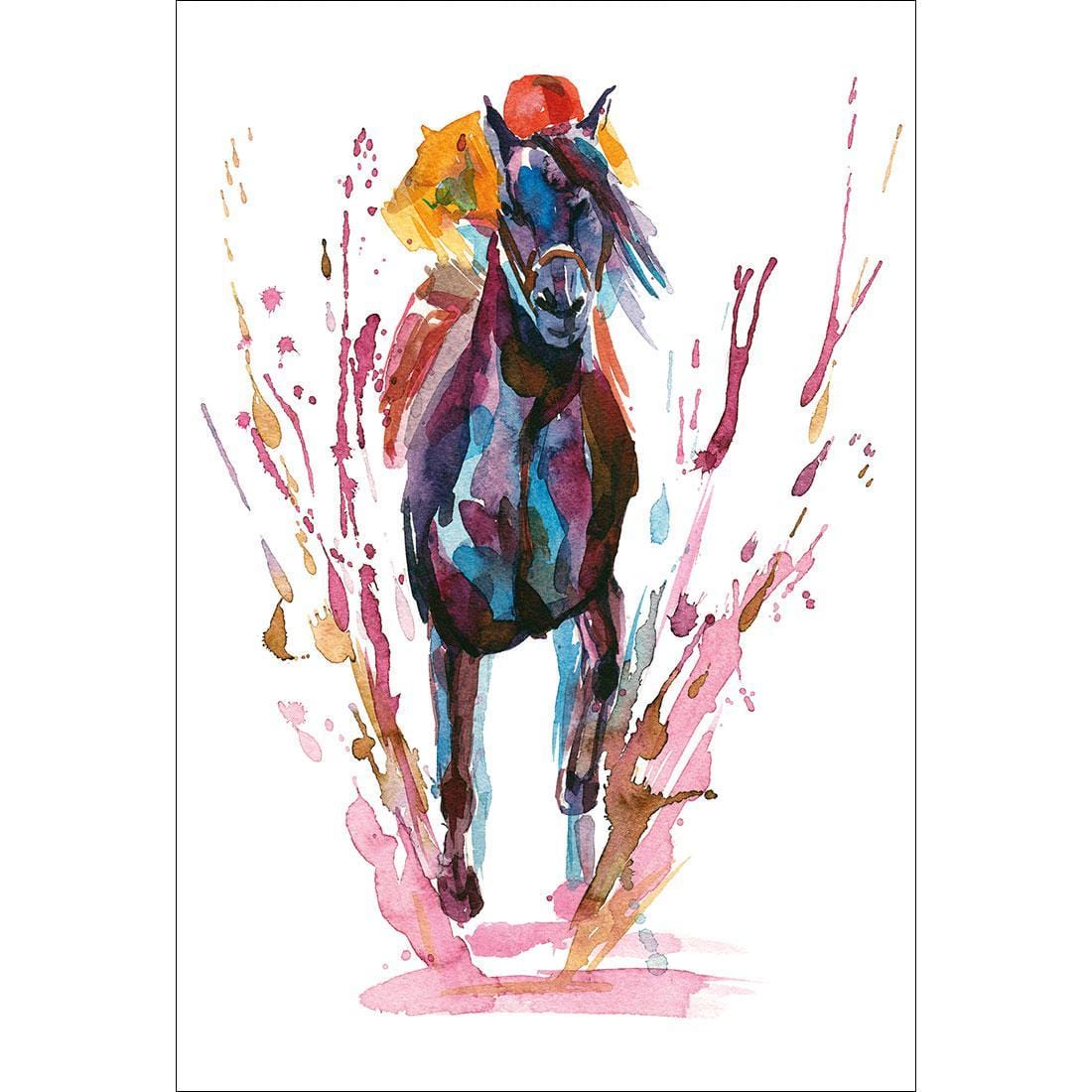 Winning Horse - Wall Art Designs - 2233_AR_V WAD_CP - MPY - 260 - M - S - S_45x30_NONE