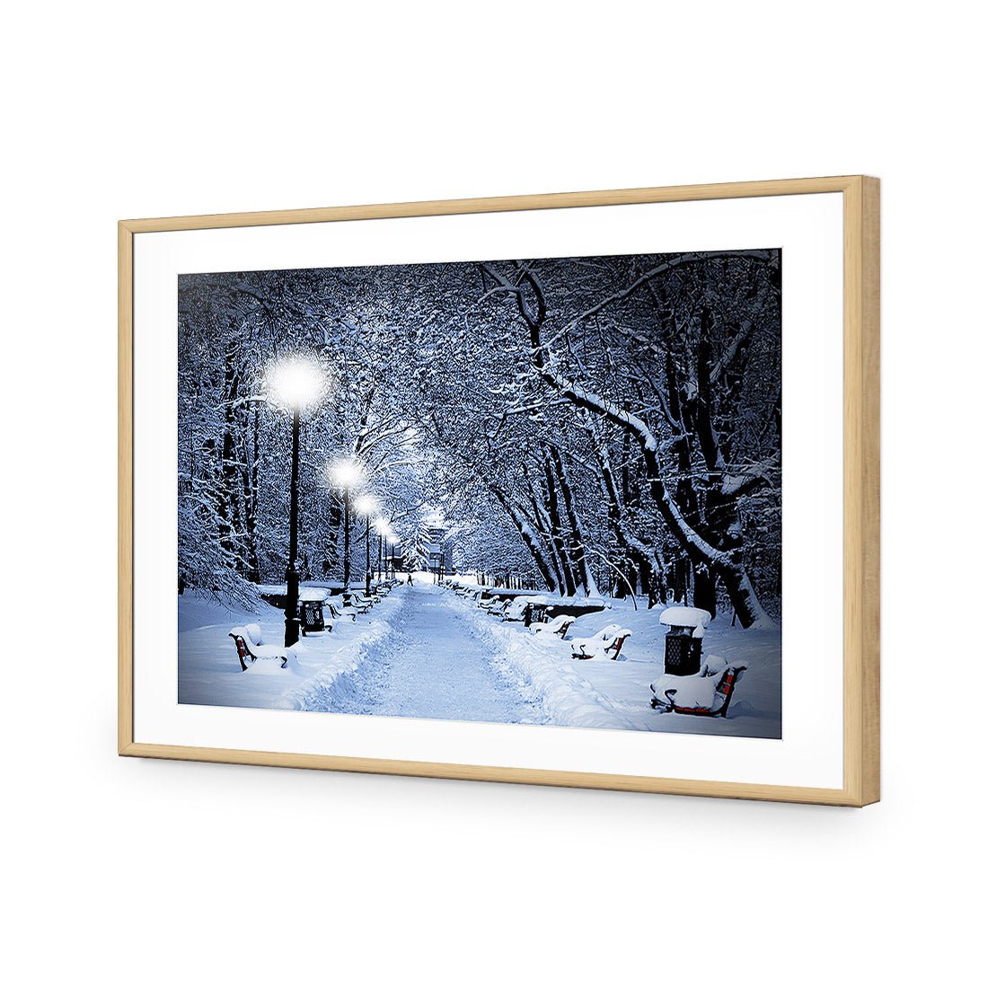 Winter Park (rectangle) - Wall Art Designs - 1212_AR_H WAD_AP - 030 - MAT_45x30_S - 2538 - OAK