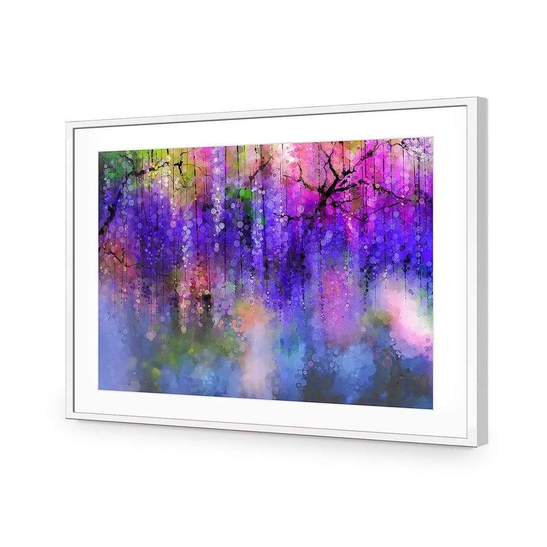 Wisteria on Bokeh - Wall Art Designs - 3950_AR_H WAD_AP - 030 - MAT_45x30_S - 2538 - WHT