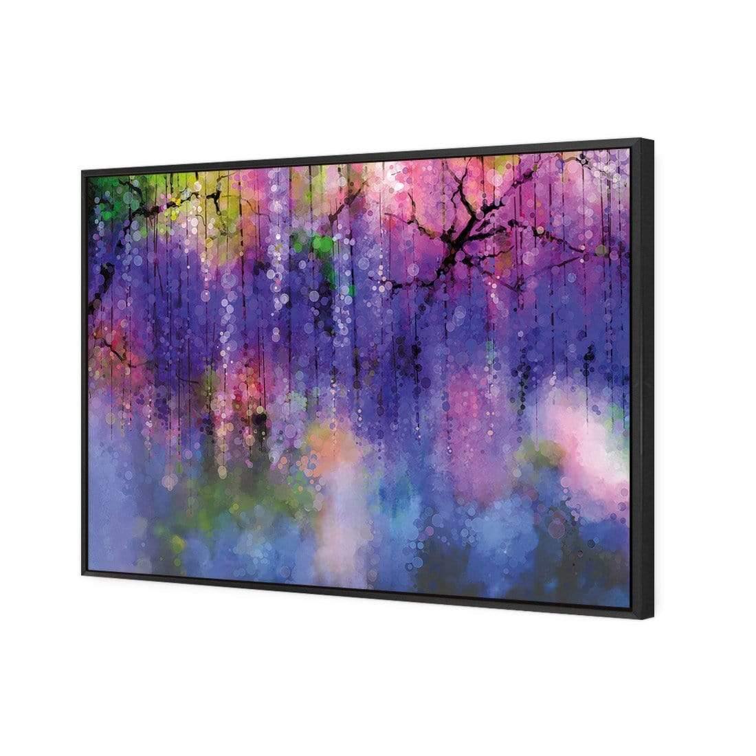 Wisteria on Bokeh - Wall Art Designs - 3950_AR_H WAD_CP - MPY - 260 - M - S - S_45x30_S - 1550 - BLK