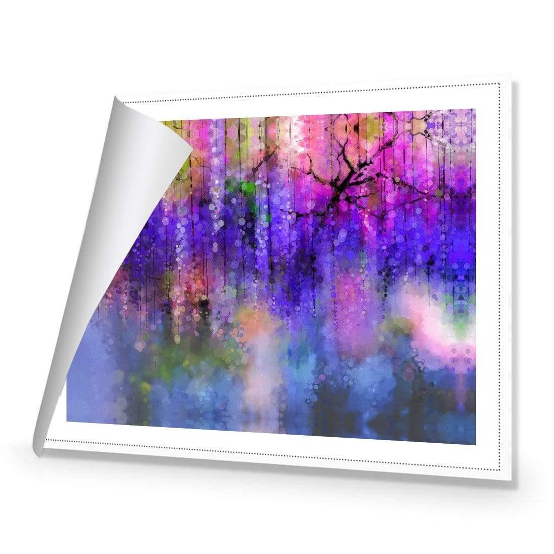 Wisteria on Bokeh - Wall Art Designs - 3950_AR_H WAD_CP - MPY - 260 - M - R_45x30_NONE