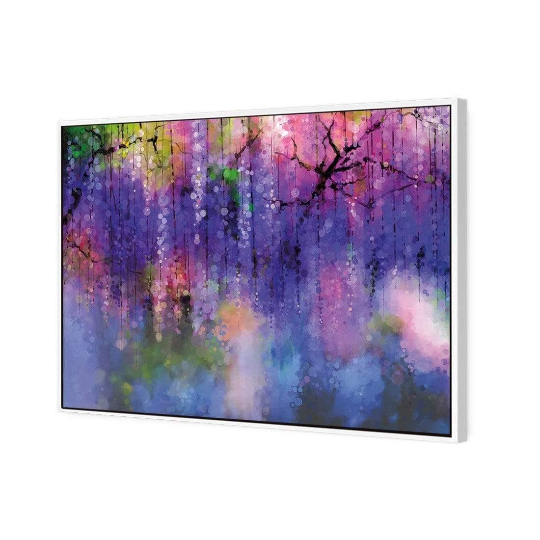 Wisteria on Bokeh - Wall Art Designs - 3950_AR_H WAD_CP - MPY - 260 - M - S - S_45x30_S - 1550 - WHT