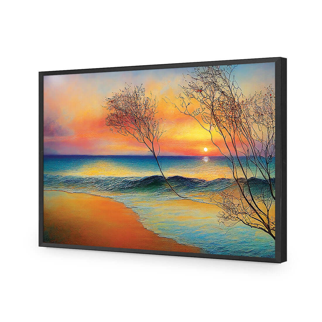 Wistful Sunset - Wall Art Designs - WB_100184_AR_H WAD_AP - 030 - EDG_45x30_S - 2538 - BLK