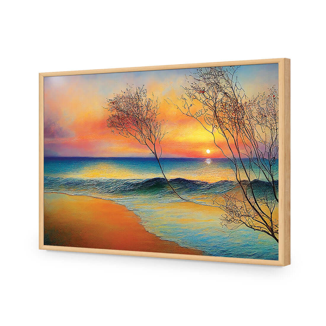 Wistful Sunset - Wall Art Designs - WB_100184_AR_H WAD_AP - 030 - EDG_45x30_S - 2538 - OAK