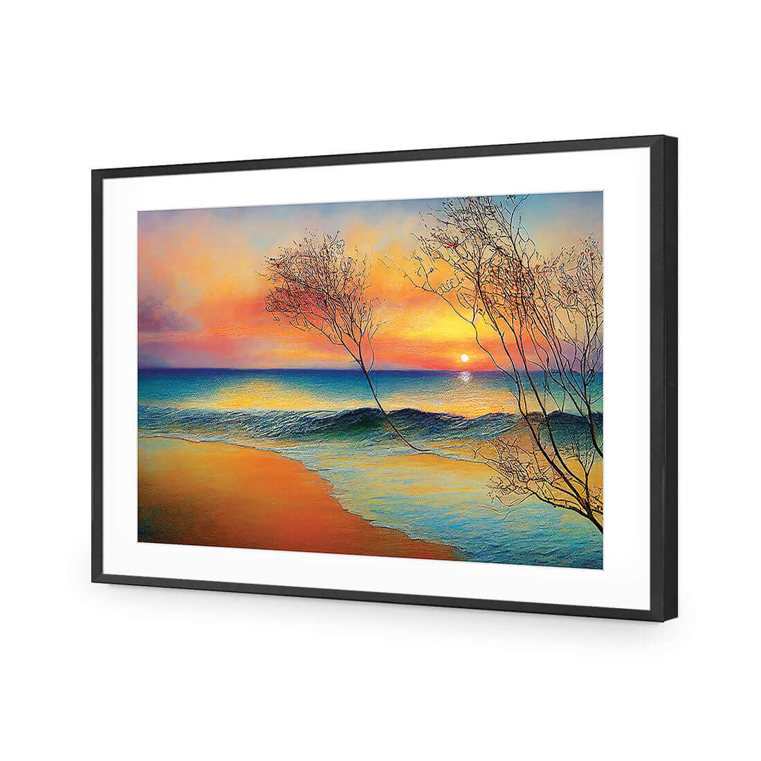 Wistful Sunset - Wall Art Designs - WB_100184_AR_H WAD_AP - 030 - MAT_45x30_S - 2538 - BLK