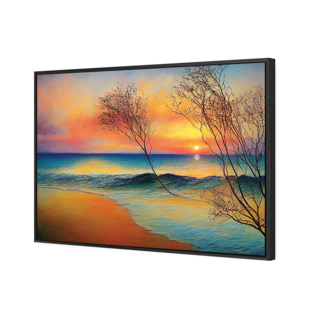 Wistful Sunset - Wall Art Designs - WB_100184_AR_H WAD_CP - MPY - 260 - M - S - S_45x30_S - 1550 - BLK