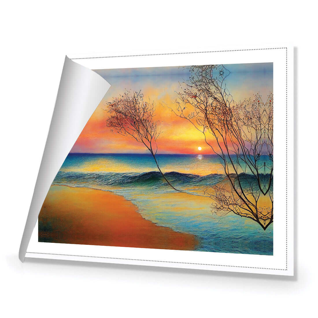 Wistful Sunset - Wall Art Designs - WB_100184_AR_H WAD_CP - MPY - 260 - M - R_45x30_NONE