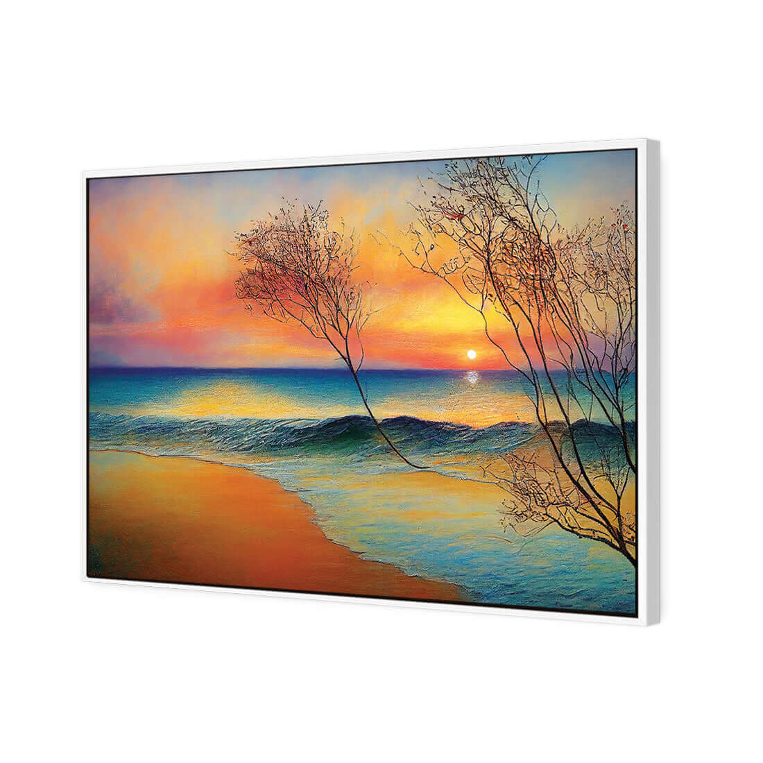 Wistful Sunset - Wall Art Designs - WB_100184_AR_H WAD_CP - MPY - 260 - M - S - S_45x30_S - 1550 - WHT