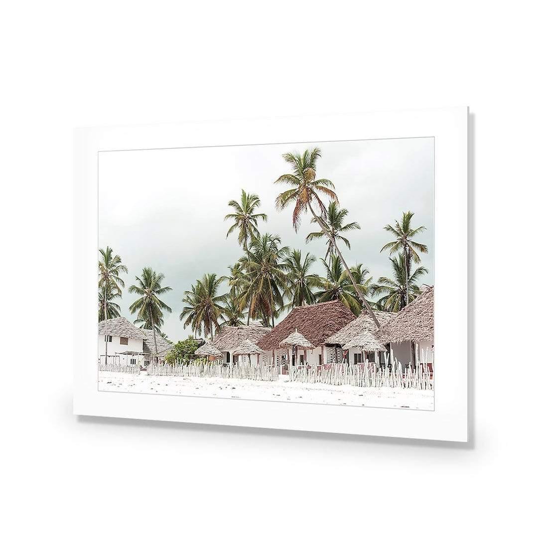 Zanzibar Village | Classic Acrylic | No Frame With Border