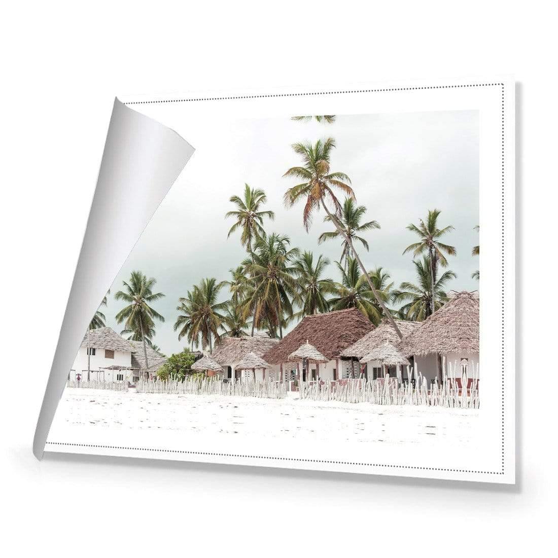 Zanzibar Village | Classic Canvas | No Frame | Rolled Canvas